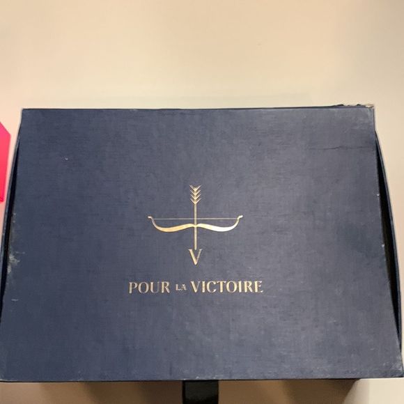 Pour La Victoire Cailyn Lilac Snake Mesh Women’s Heel size 9 9M Brand New - Picture 11 of 14